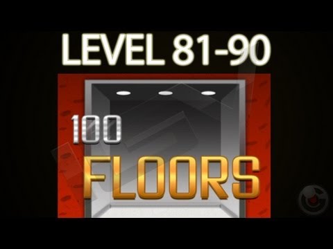 100 Floors Walkthrough Levels (81-90) - iPhone Game Cheat
