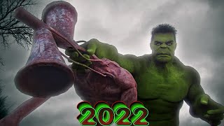 Evolution of Siren Head vs Hulk