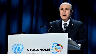 Mot du Premier Ministre lors de la 1ème journée de la Réunion de Stockholm+50