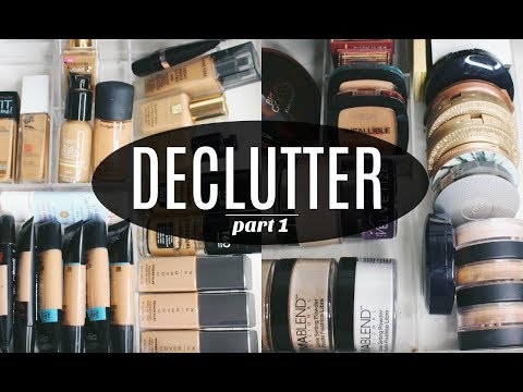 DECLUTTER | Concealers, Primers, Foundations & Bronzers (part 1)