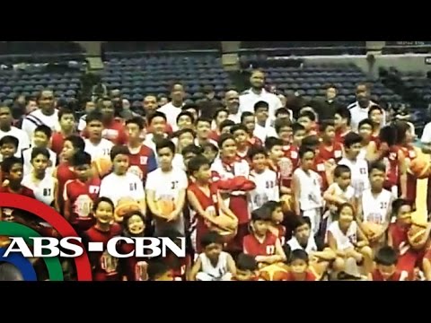 NBA stars treat Yolanda victims with hoops clinic NBA stars treat Yolanda victims with hoops clinic klip izle