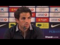 Cesc Fabregas' emotional tribute to Arsenal manager Arsène Wenger