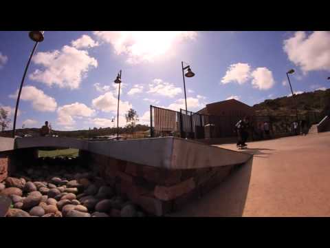 Nyjah Huston and friends Carlsbad Skatepark