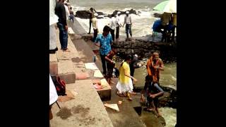 Village Girls Bathing In River.