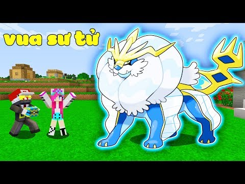 ONE VÀ NOOB YETI THỬ THÁCH TIẾN HOÁ THÀNH CÔNG POKEMON VUA SƯ TỬ MỚI TRONG MINECRAFT