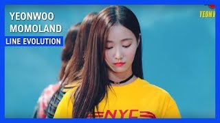 Momoland - Yeonwoo Line Evolution Updated