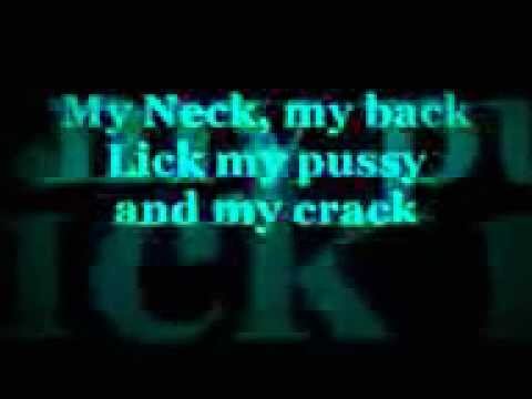 My back lick my pussy and my crack