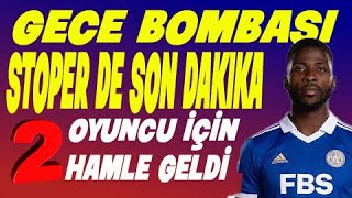 2 isim için Hamle geldi Stoper de son dakika ibre ona döndü #trabzonspor