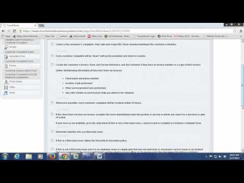 A Customer Complaint Procedure