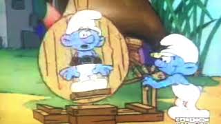 Smurfs jokey’s funny bone