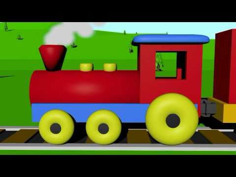Learn colors with the color train for kids!