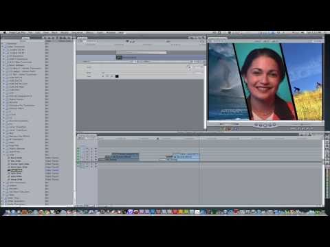 Diagonal Split Screen Effect
