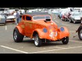 33 WILLYS BLOWN INJECTED GASSER BURNOUT * COOL MEMORIES * NOSTALGIA VINTAGE * WOW!