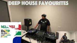 DEEP HOUSE FAVOURITES - 2022 prt 2 - Recording MZANSI DEEP 242 BONUS SET