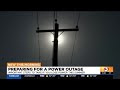 What should you do in a power outage?