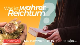 Was ist wahrer Reichtum? Mo 13.07. um 20.15 Uhr