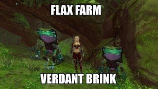 Guild Wars 2 Verdant Brink Flax Farm