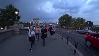 Видео Будапешт Мосты и набережная Дуная от Владимир Веретенников, набережная Инфопарк, Будапешт, Венгрия