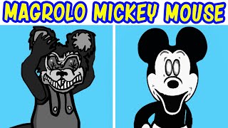Fnf Vs Magrolo Mouse Mickey Mouse Vs Magrolo Mouse Mickey Mouse New Update Sunday Night