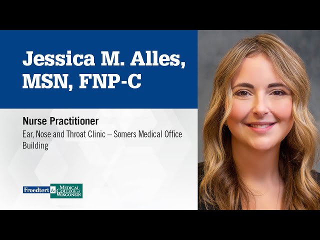 Watch Jessica Alles, nurse practitioner, family medicine on YouTube.