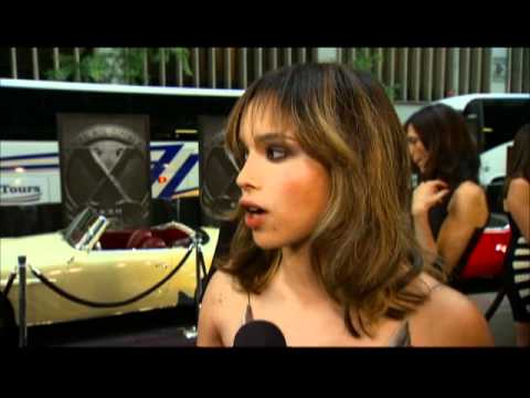 Zoe Kravitz who plays Angel Salvadore in'XMen First Class' discusses