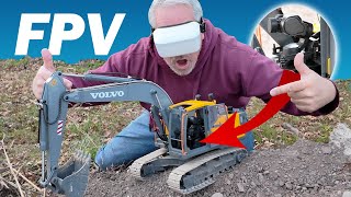 How To Build A Fpv Rc Hydraulic Excavator And Update Walksnail Firmware