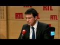 Manuel Valls on RTL radio : 'There were very few french nationals on this extensive compound'