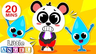Baby Panda Goes to Potty | Healthy Habits Songs for Kids | Nursery Rhymes by Little Angel