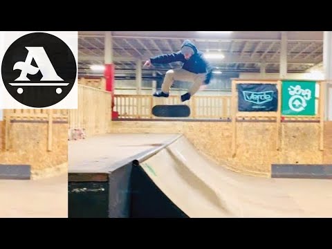 HEAVY 8 minutes of SKATEBOARDING - skaters edge skatepark taunton ma