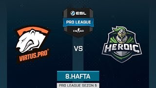 Csgo - Heroic Vs Vp Train 1. Maç - Esl Pro League Sezon 5