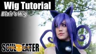 How To Make Blairs Wig From The Anime Soul Eater- Diy Cosplay Wig Tutorial
