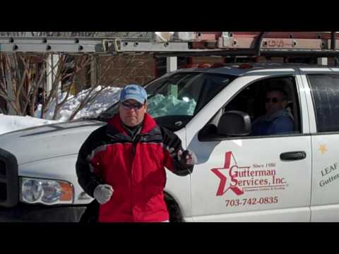 Gutterman Services – What are ice dams, how they occur and what YOU can do to fix them