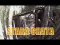 Stara chata poszukiwaczy zota znaleziona w lesie / Old gold seeker's cabin found in the woods