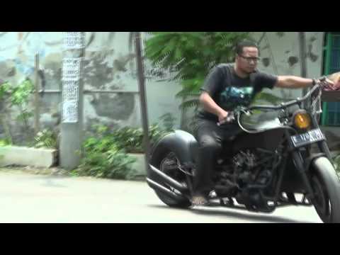 VIDEO : moge (motor gede) buatan tegal indonesia -  ...