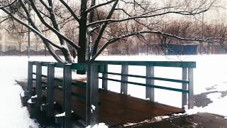 El invierno ruso-Moscú diciembre de 2017
