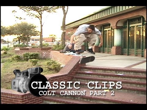 Colt Cannon Part 2 Skateboarding Classic Clips #103 Texas Japan