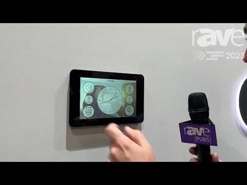 ISE 2023: Domonetio Explains Divus KNX 8-Inch Touch Panel