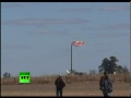 Dramatic video of pilot surviving crash after plane's wing breaks off mid-air