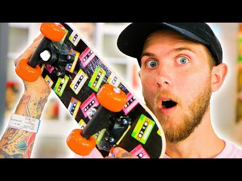 DON'T BREAK THE 5 DOLLAR DISCOUNT STORE SKATEBOARD!