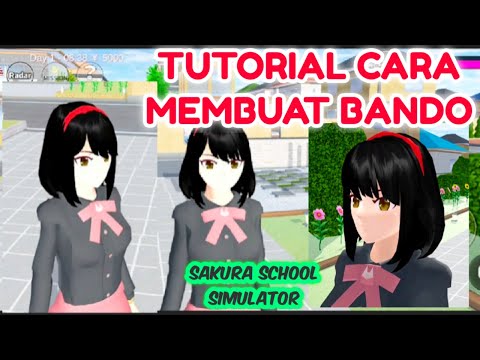 Tutorial cara membuat Bando #sakura school simulator#