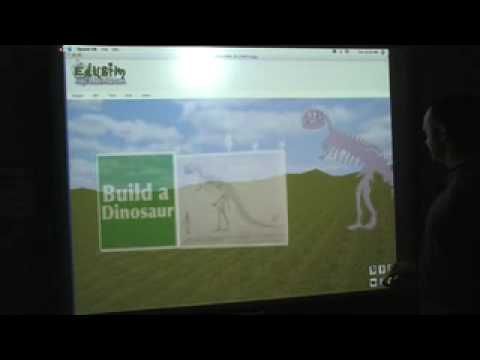 Edusim Dinosaur Land Lesson - 3D for your smartboard: Download the lessons at edusim3d.com