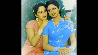 90S Actress Sridevi And Jaya Prada 4K Status Old Songs Bollywood