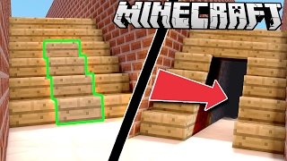 EASY Secret & Hidden ROOMS in Minecraft!