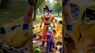 Joker Saves Goku And Gokus Son From Friezas Explosion Ep2