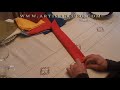 valentine napkin folding
