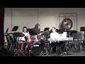 NBJHS Jazz Band pre-concert (Pink Panther rendition)