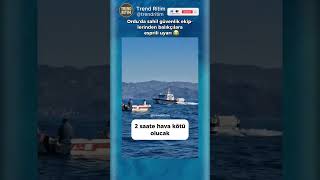 Sahil Güvenlik Ekiplerinden Balıkçılara Esprili Uyarı