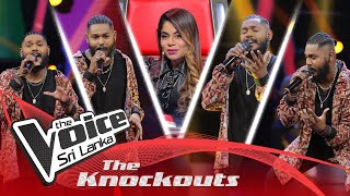 Nuwanga Samarasinghe Manike Mama Aye Gedara Enawa මණක මම The Knockouts The Voice Sri Lanka