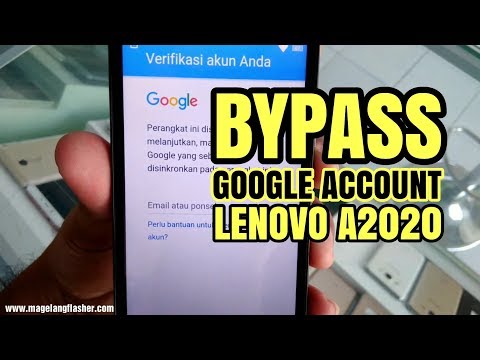 Bypass FRP Lenovo A2020, Google akun terkunci jangan galau ini solusinya