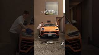 Keeping Urus Clean Is Just An Excuse To Keep It Close.